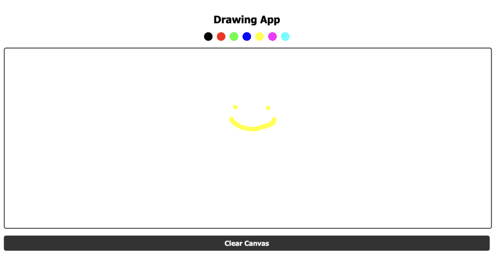 Drawing app with Vue 3