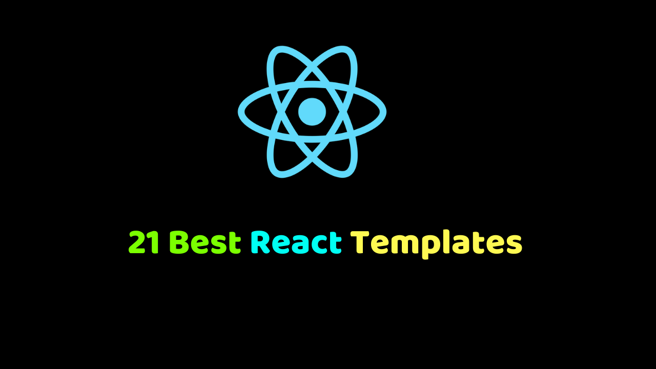 26 Best React Templates