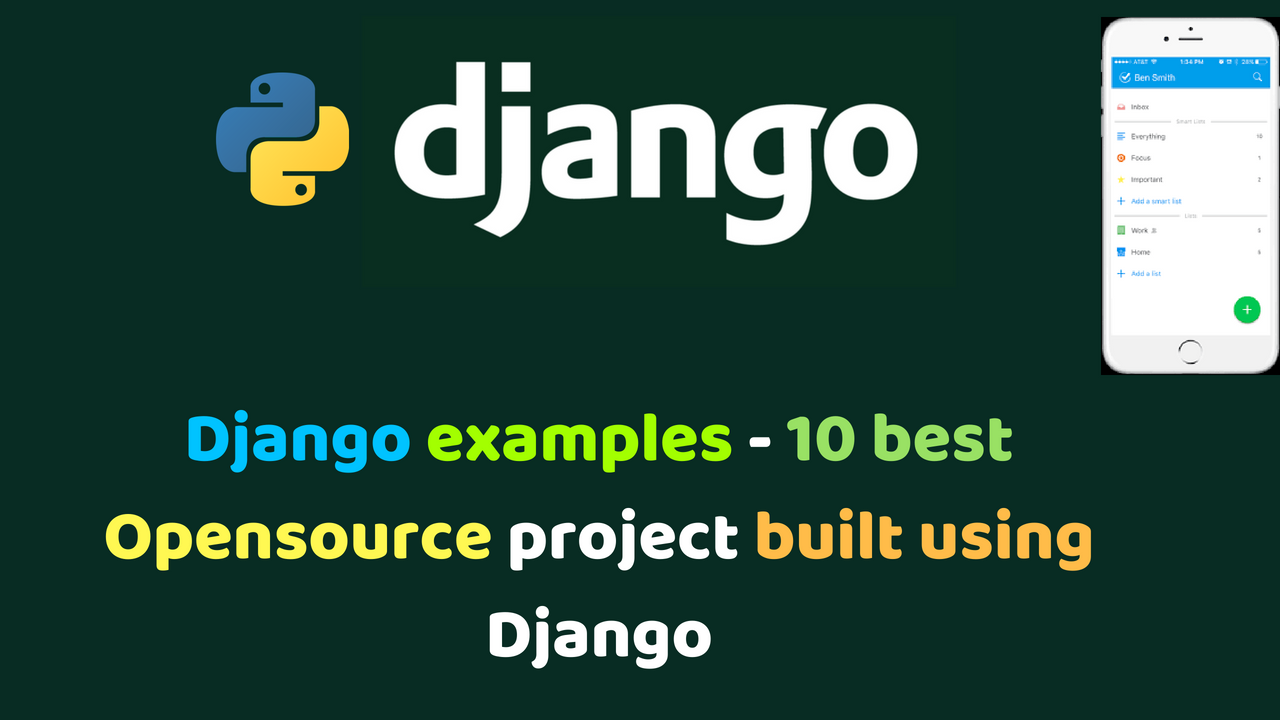 Top Opensource Django projects