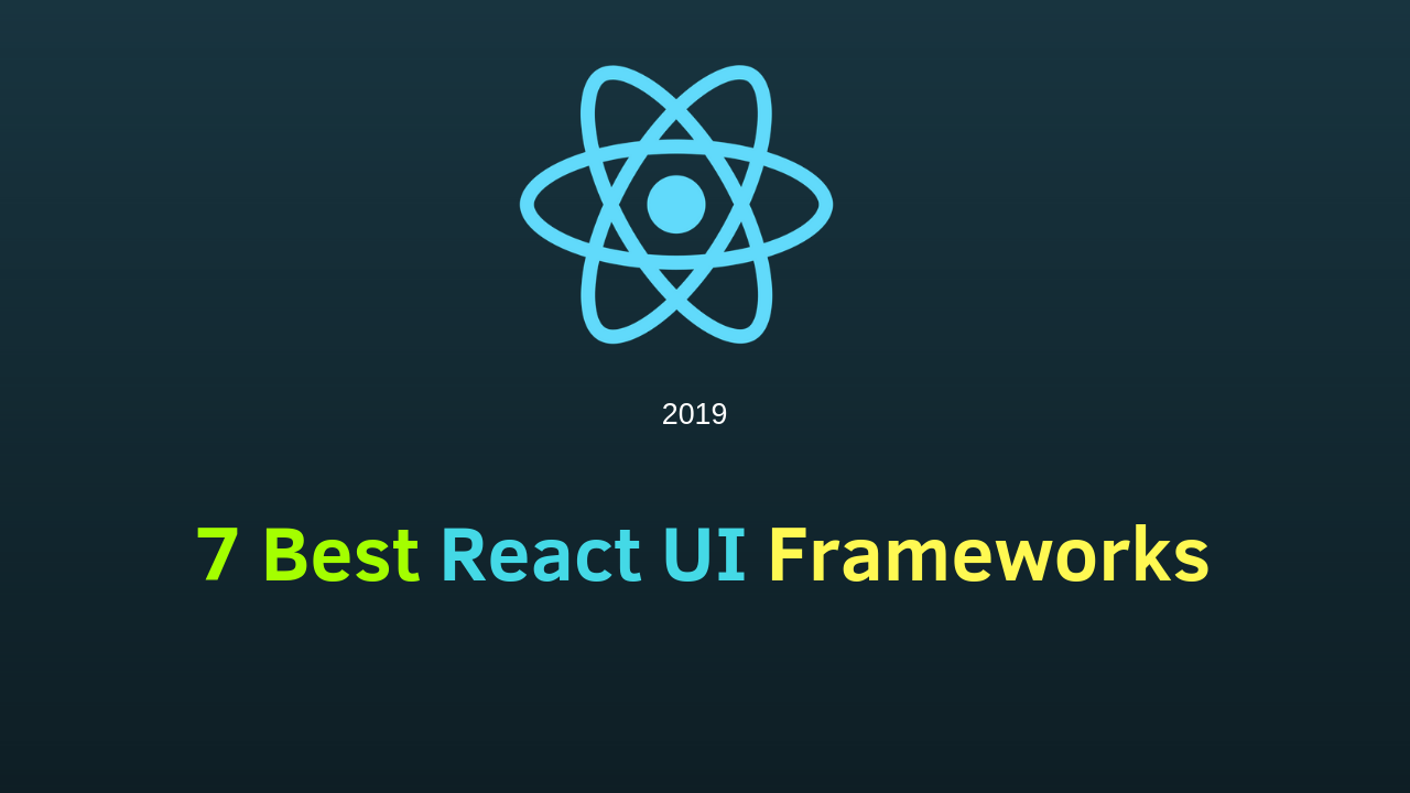 8 best React UI frameworks