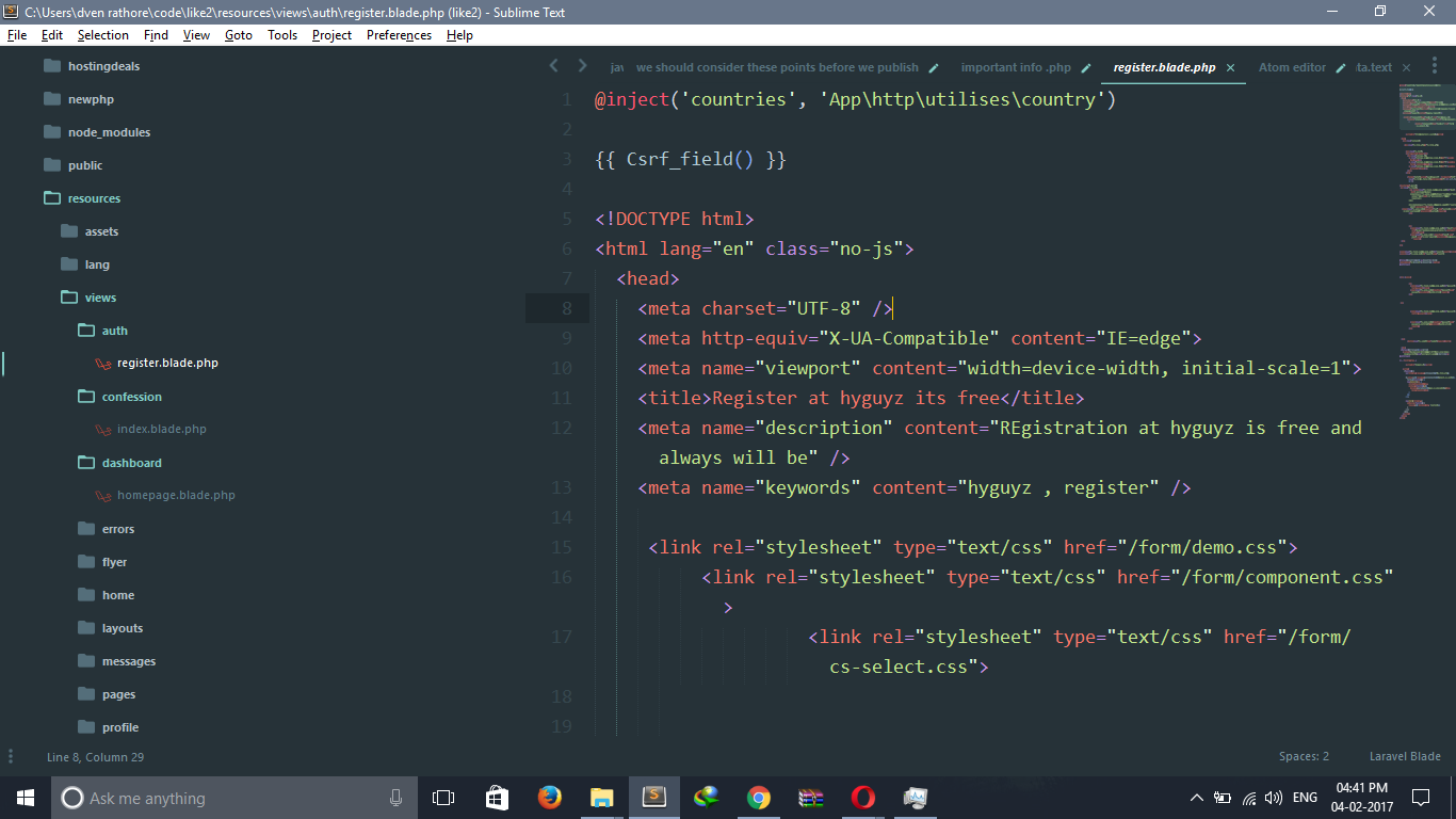 sublime text material theme.