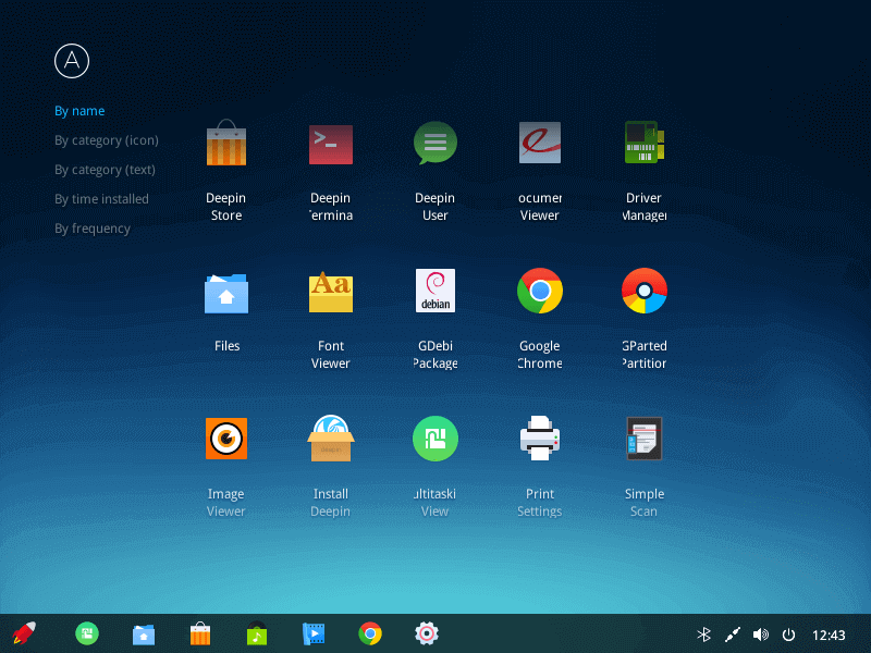 deepin in linux distro