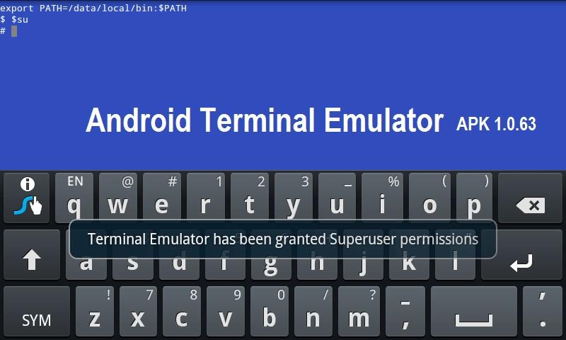 android terminal emulator - ATE