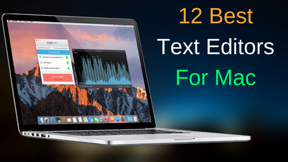 Text editors for mac