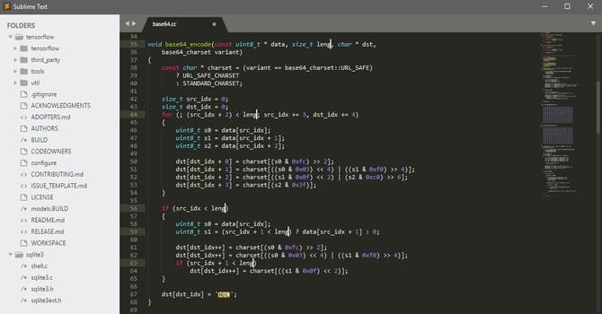 sublime text linux code editor