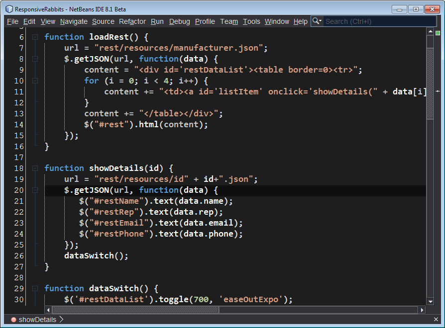 netbeans dark theme lizt