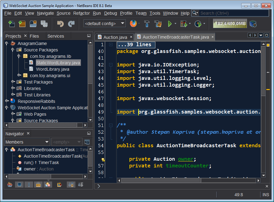 netbeans lookandfeel