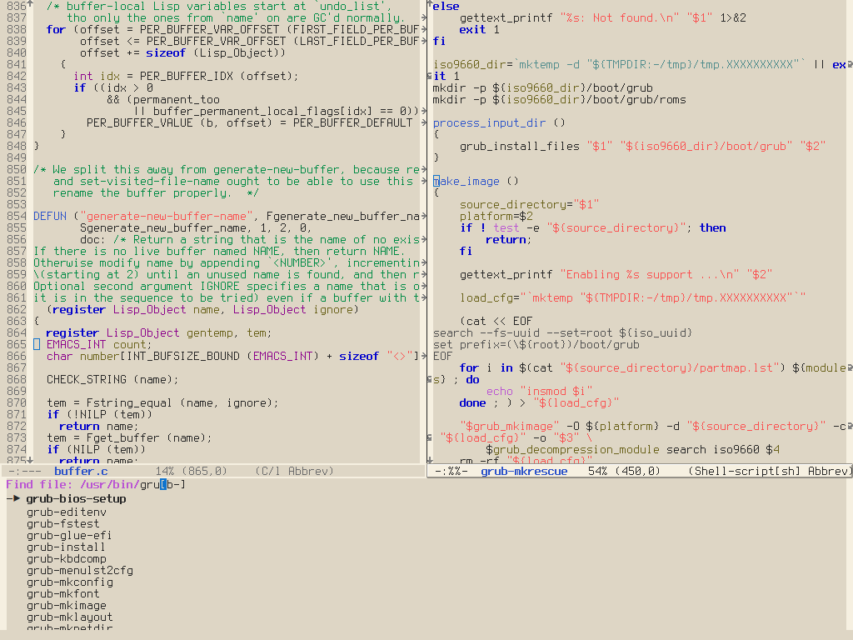 emacs themes