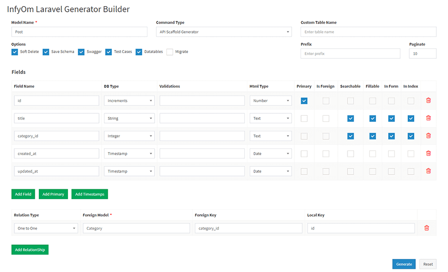 Laravel запустить проект