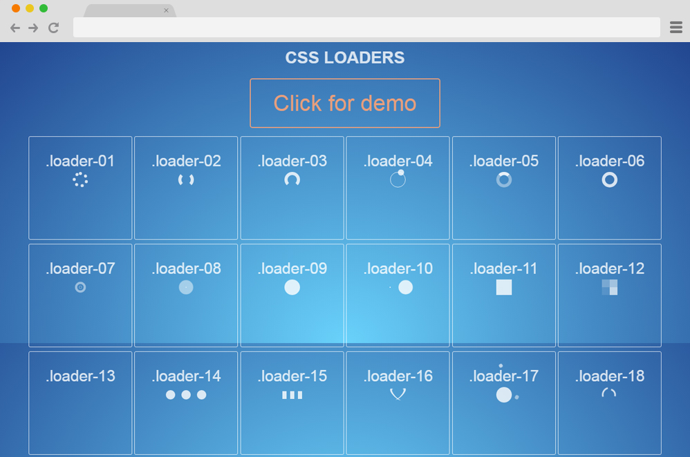 simple css spinner