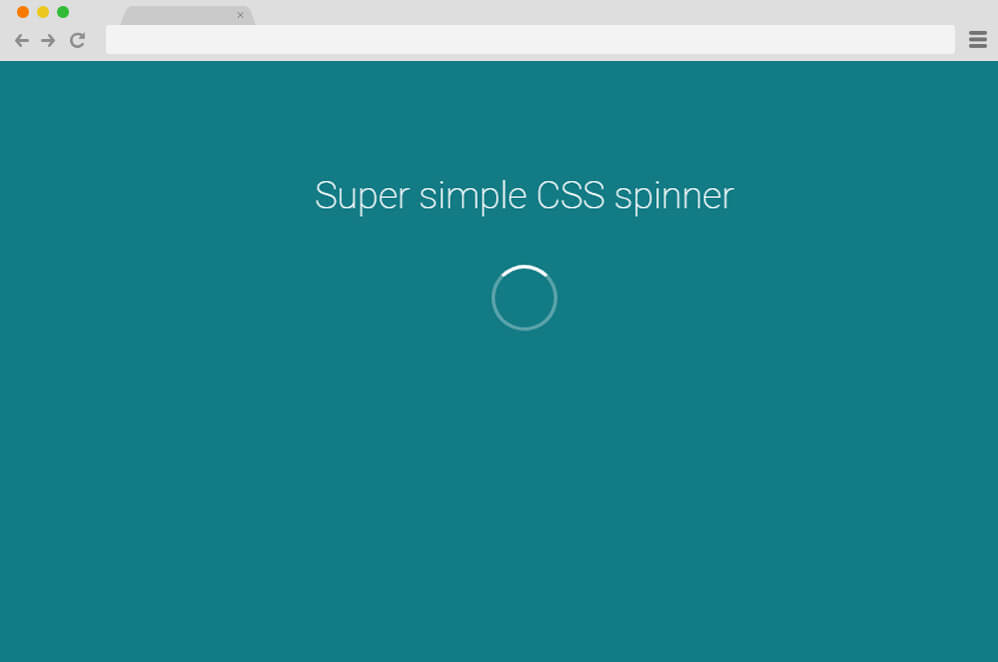 CSS Spinner 