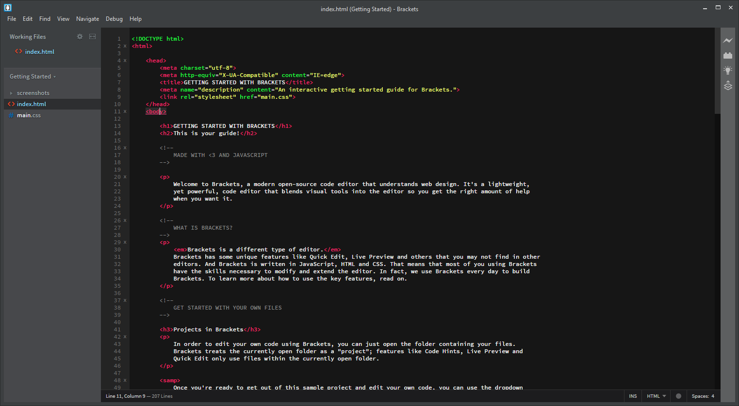 Brackets project. Monokai Dark. Brackets темы оформления. Тёмная тема monokai. Nvim monokai.