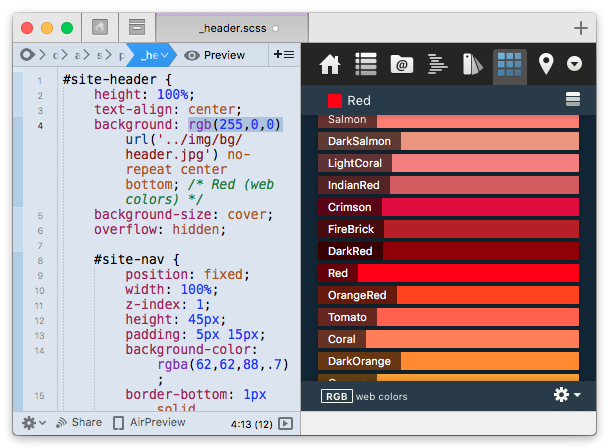 coda 2 comparing files