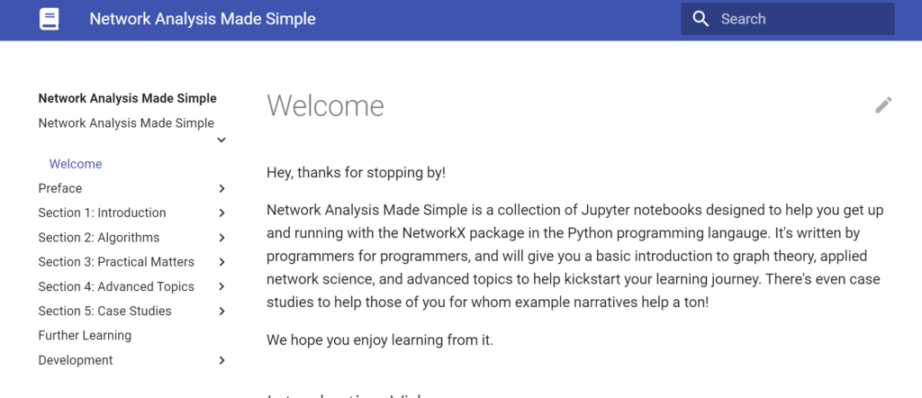 Network Analysis Made Simple
