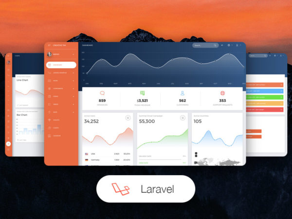 35 Best Laravel Themes and Templates - Dunebook